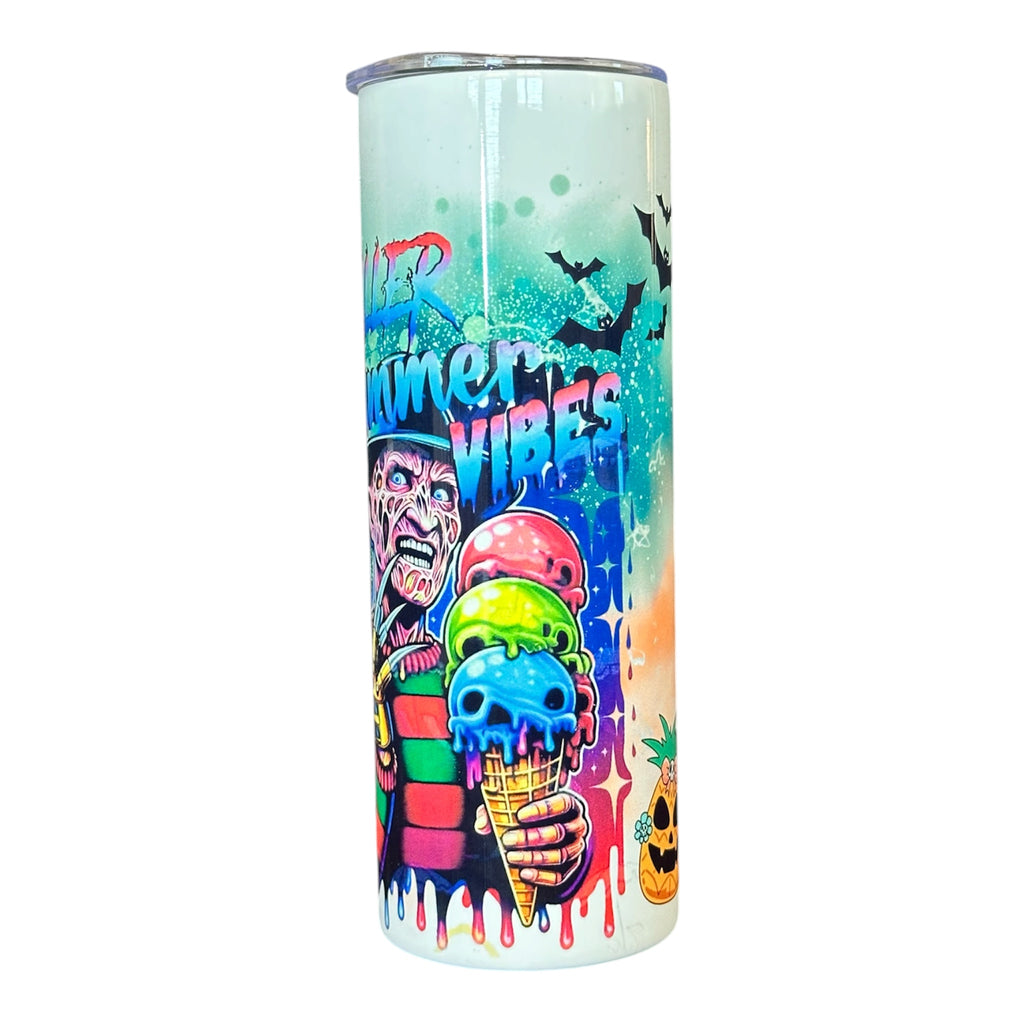 Killer Summer Freddy Tumbler