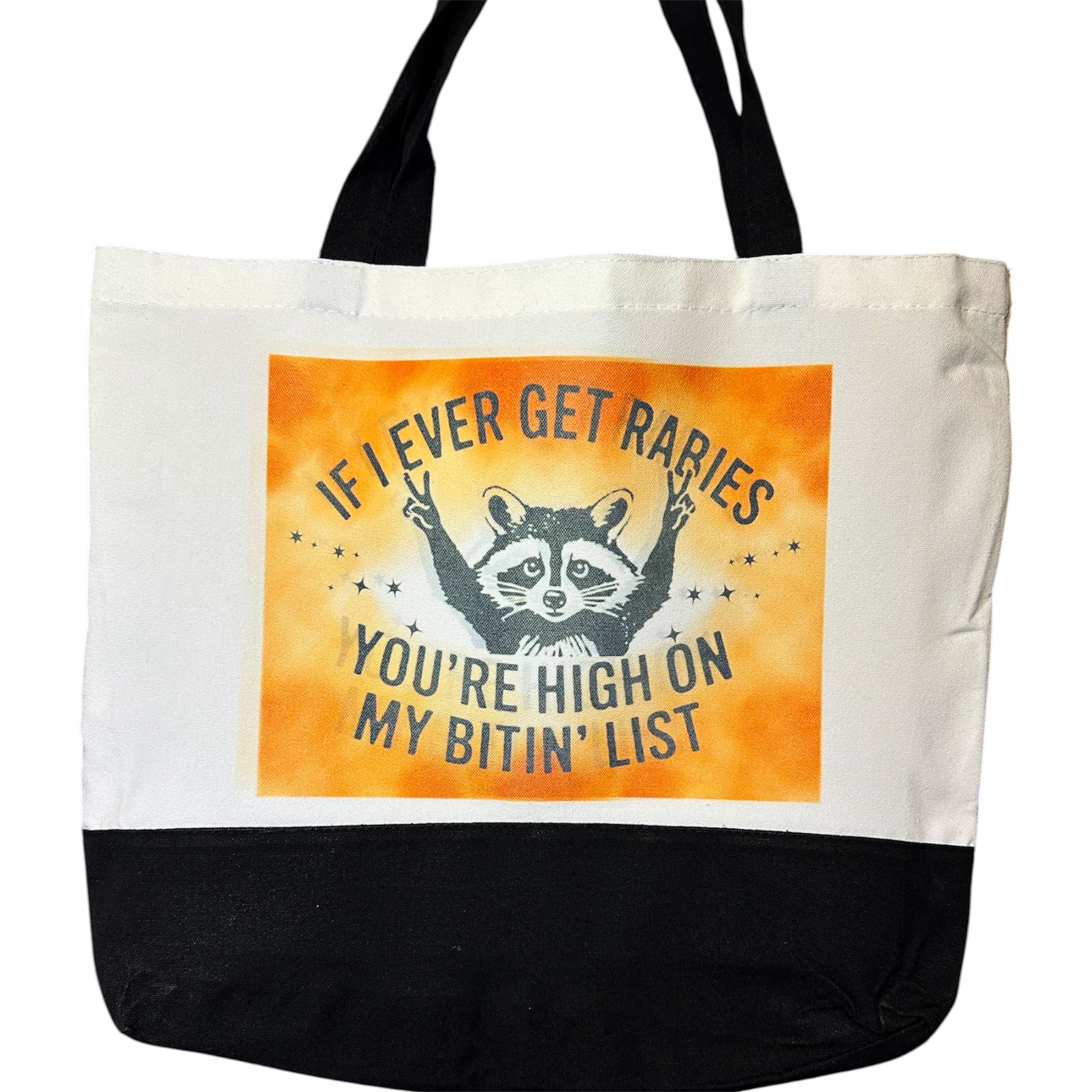 Biting List- Large Tote Bag