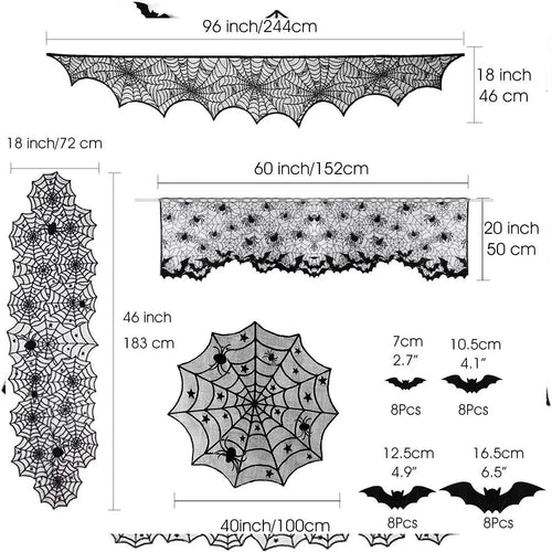 36-Piece Set: Halloween Decoration Set