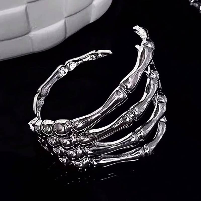 Women's Gothic Skull Ghost Claw Halloween Bracelet