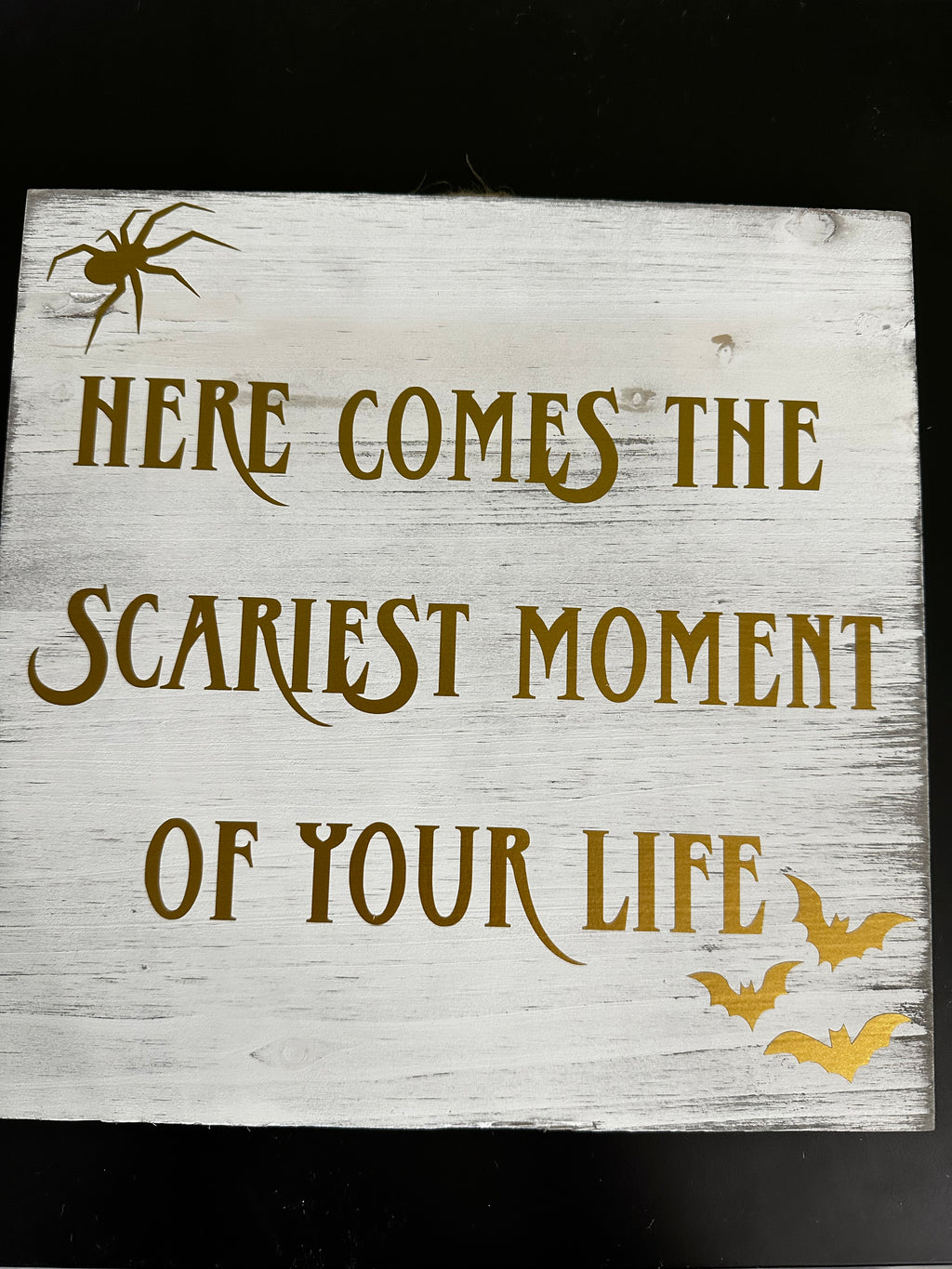 Halloween Wedding Sign
