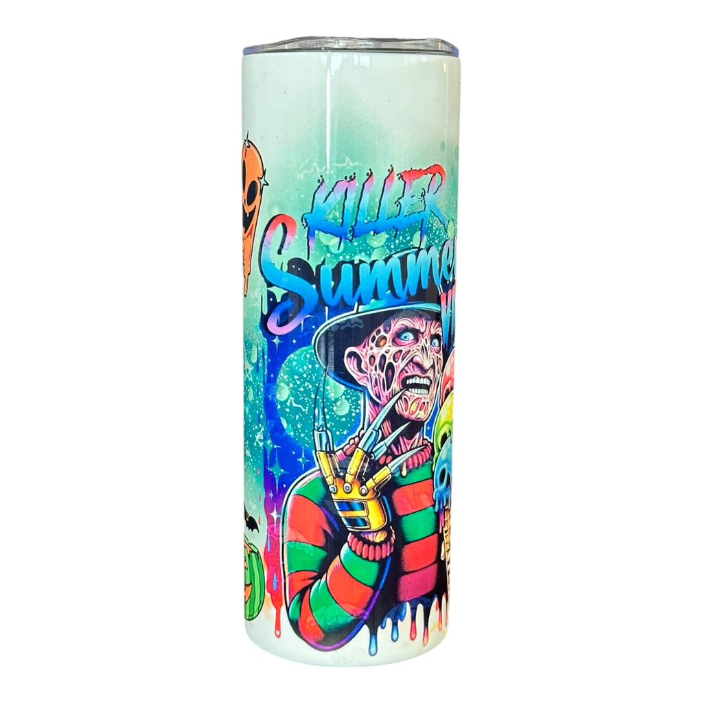 Killer Summer Freddy Tumbler