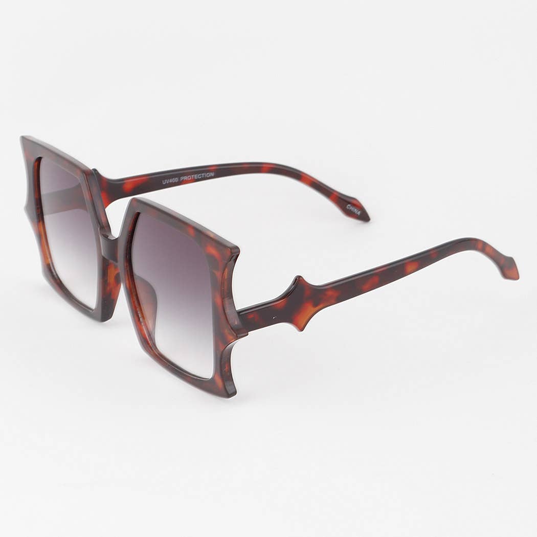 Bat Wing Gradient Sunglasses