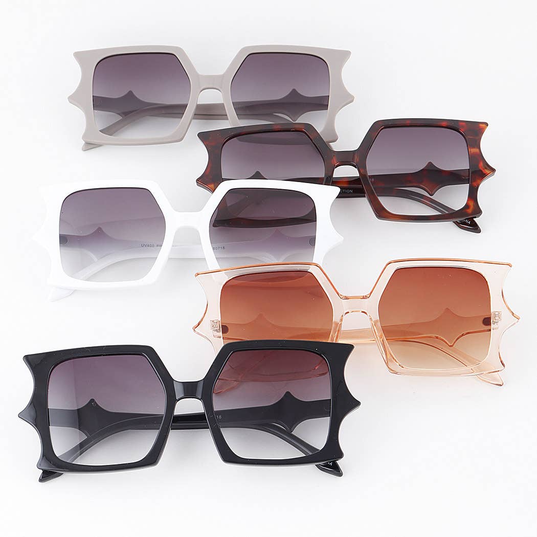 Bat Wing Gradient Sunglasses