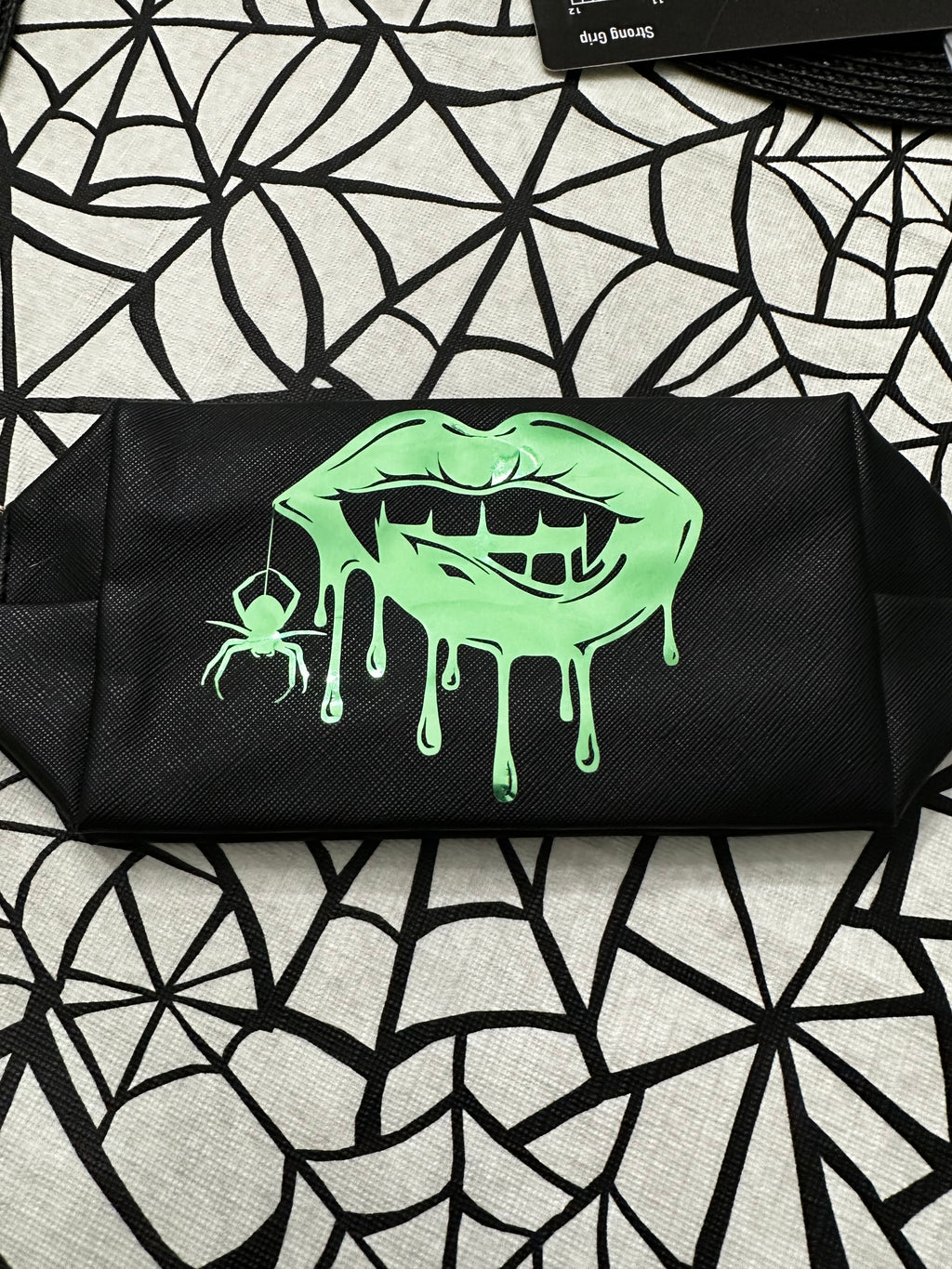 Vampire Metallic Cosmetic Travel Bag