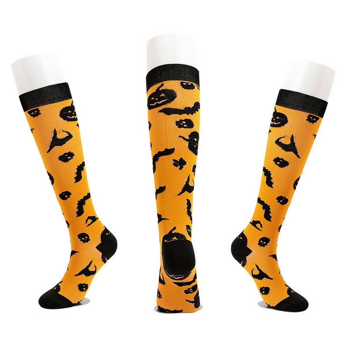 HALLOWEEN SPORTS COMPRESSION SOCKS WOMEN_CWMS1882