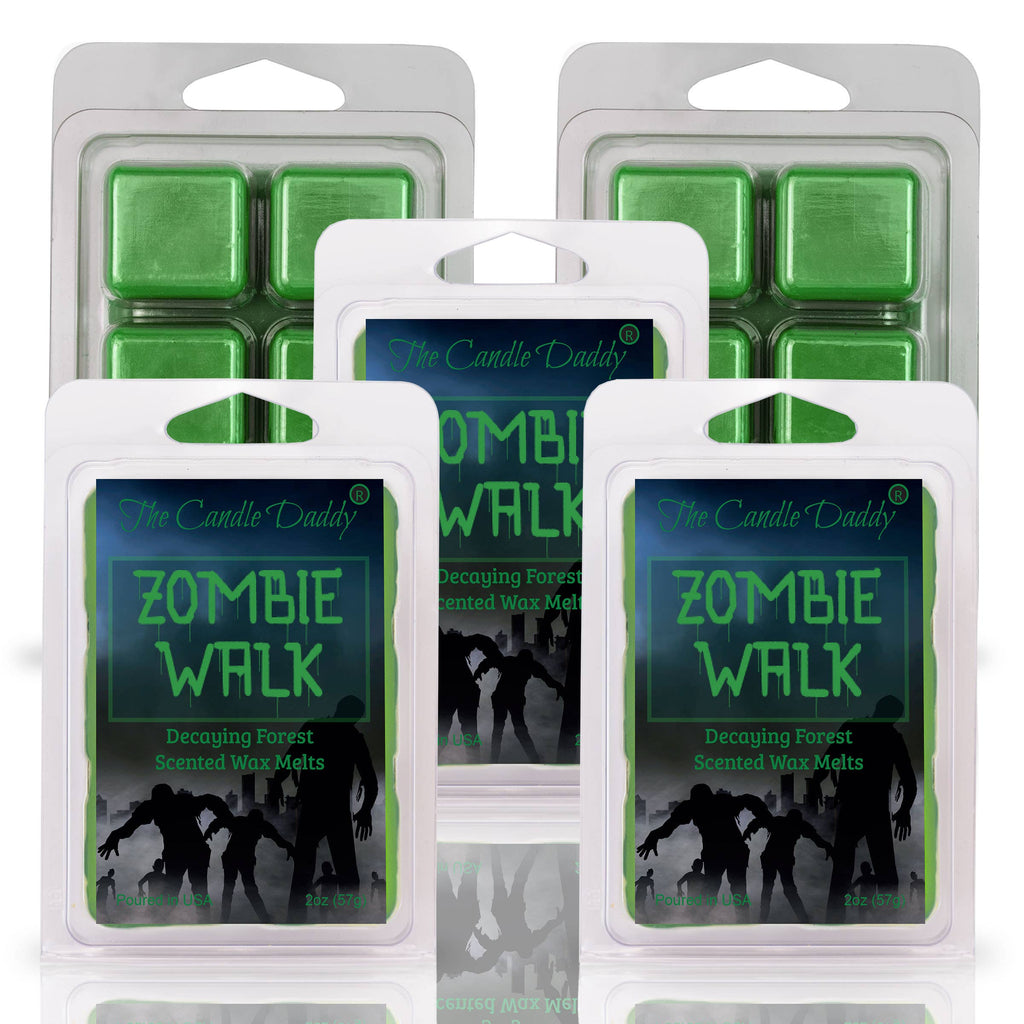 FUNNY FALL HALLOWEEN - ZOMBIE WALK - FOREST WAX MELT