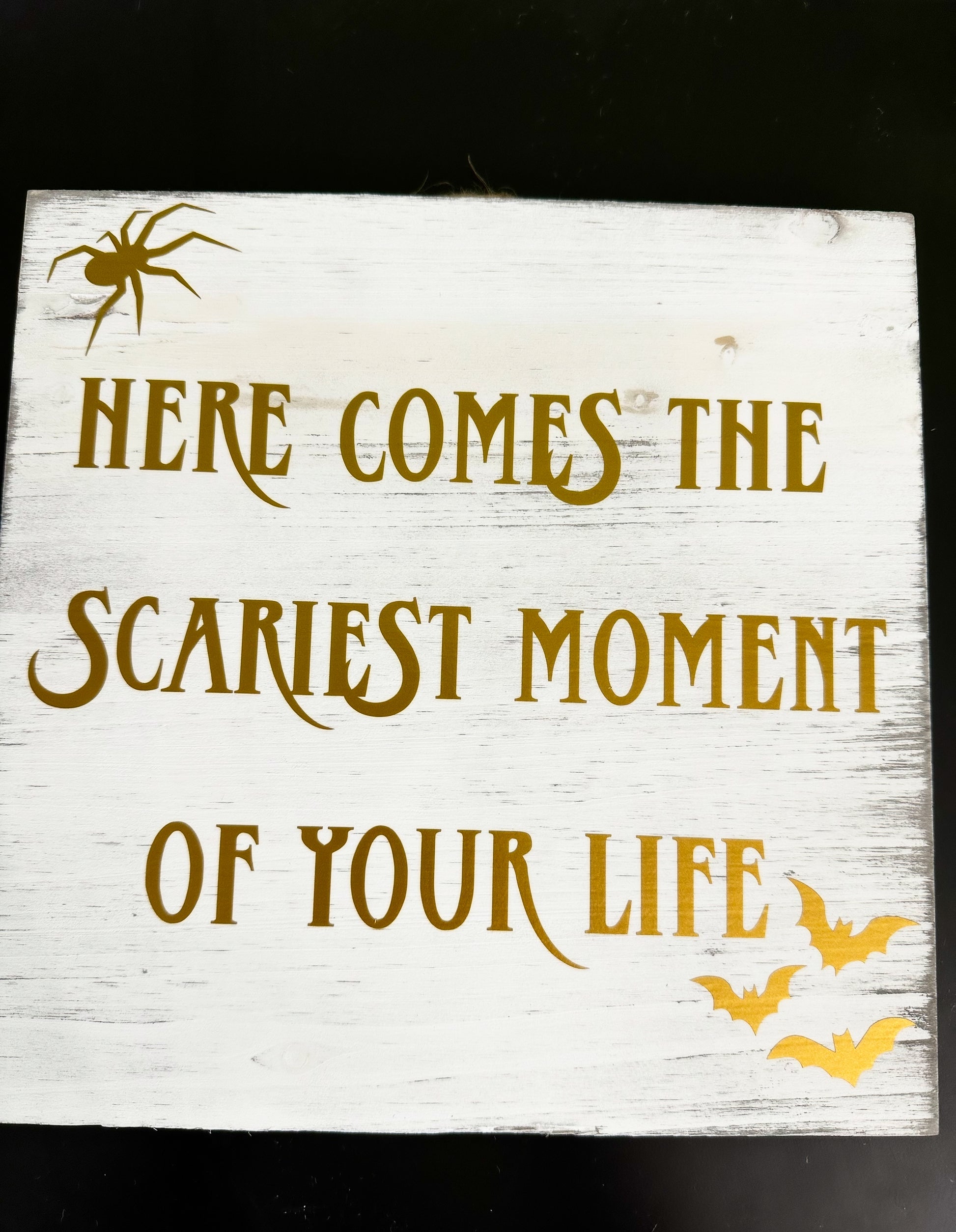Halloween Wedding Sign