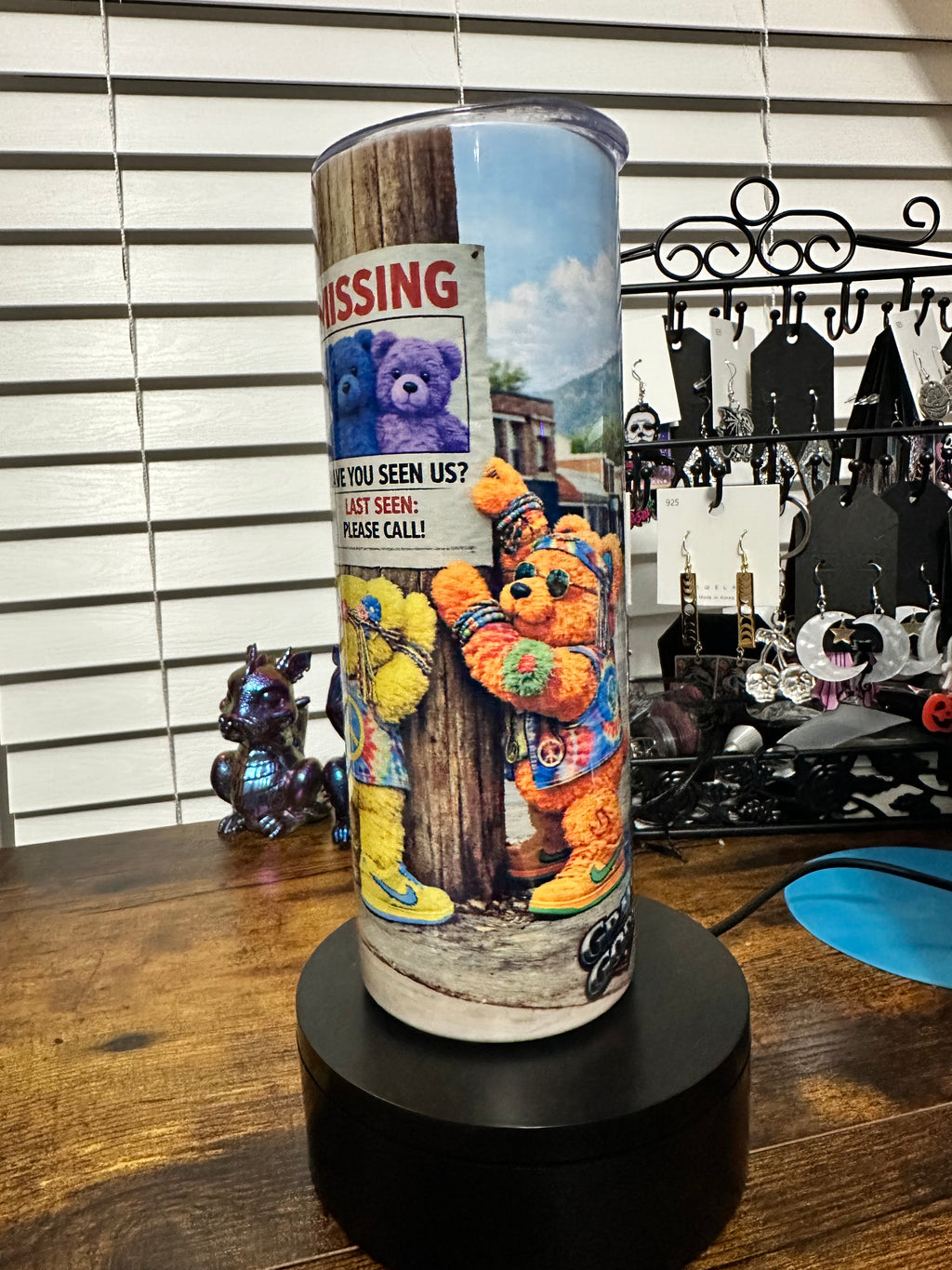 Custom Tumbler- missing bears