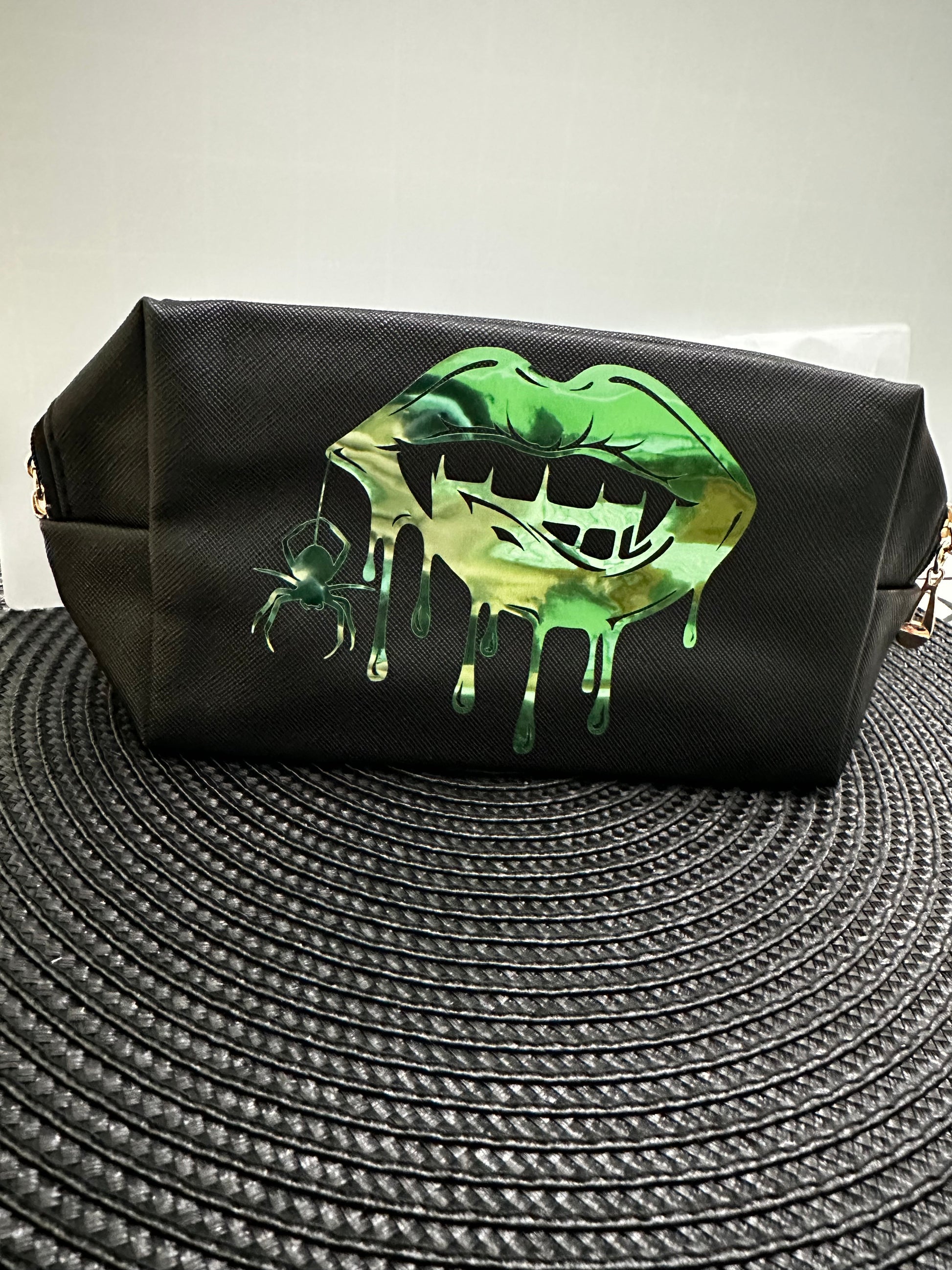 Vampire Metallic Cosmetic Travel Bag