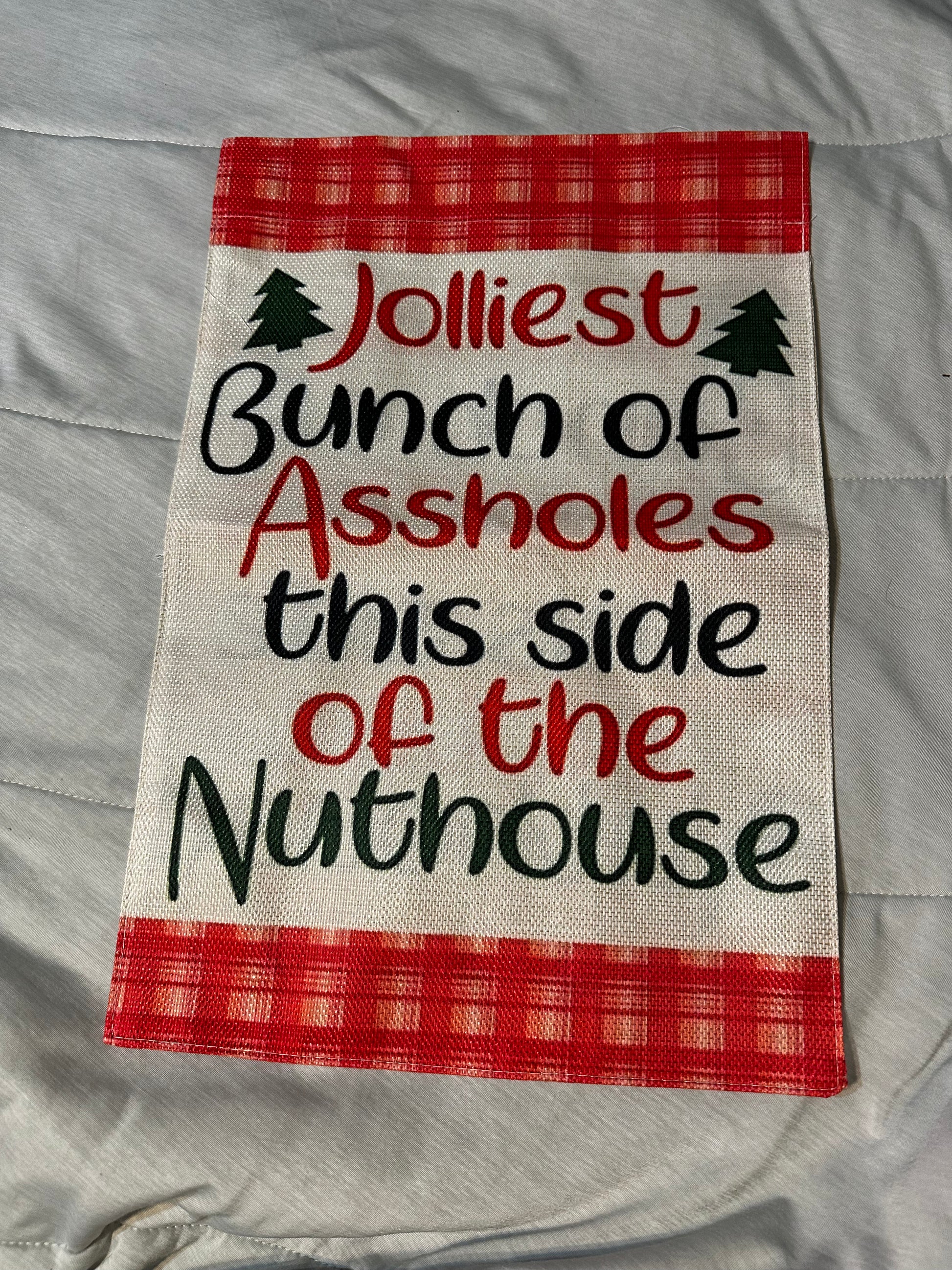 Jolliest Garden Flag