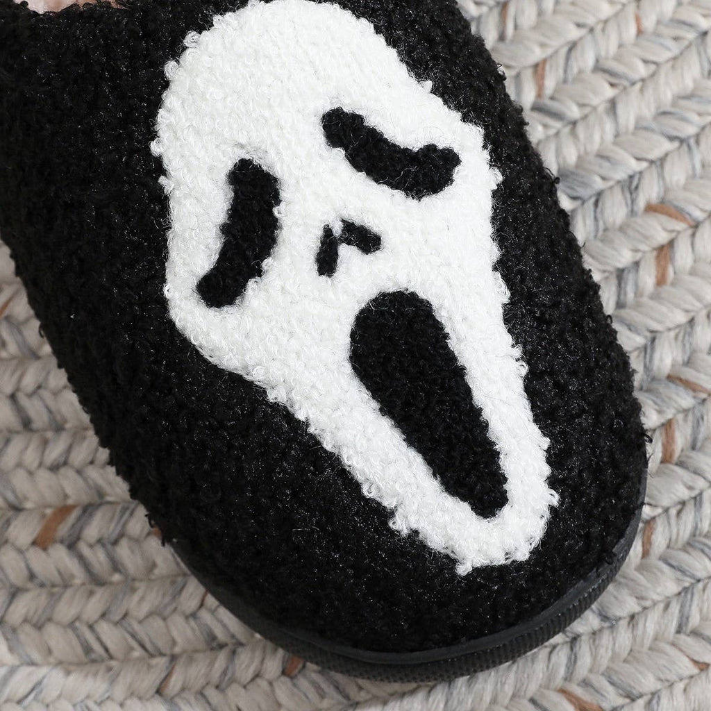 NEW HALLOWEEN GHOST FACE COTTON SLIPPERS_CWSHS0758